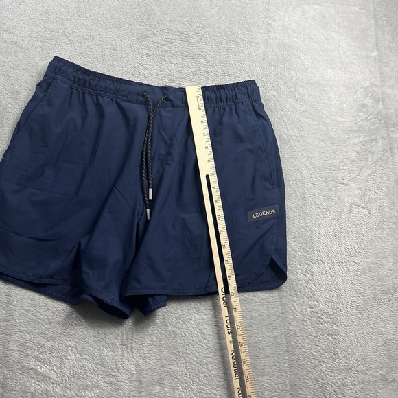 Legends Running Luka Shorts Men L Reflective Durable Breathable Zip Pocket 5"EUC - Picture 8 of 10